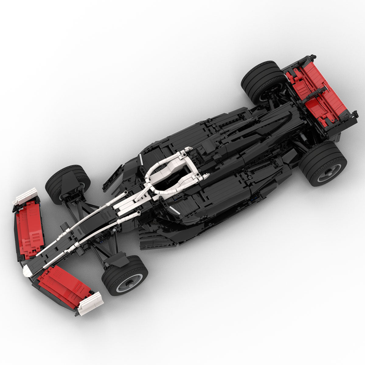 MOC - 201826 Haas F1 Team VF - 24 1:8 Scale - LesDiy -