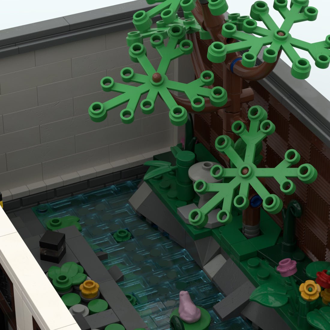 MOC - 202019 Modern House Concept Building Blocks - LesDiy -