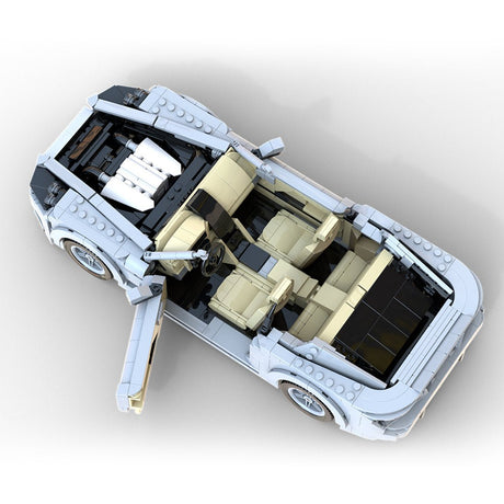 MOC - 202183 Aston Martin DBS 2007 - 2012 Building Blocks - LesDiy -