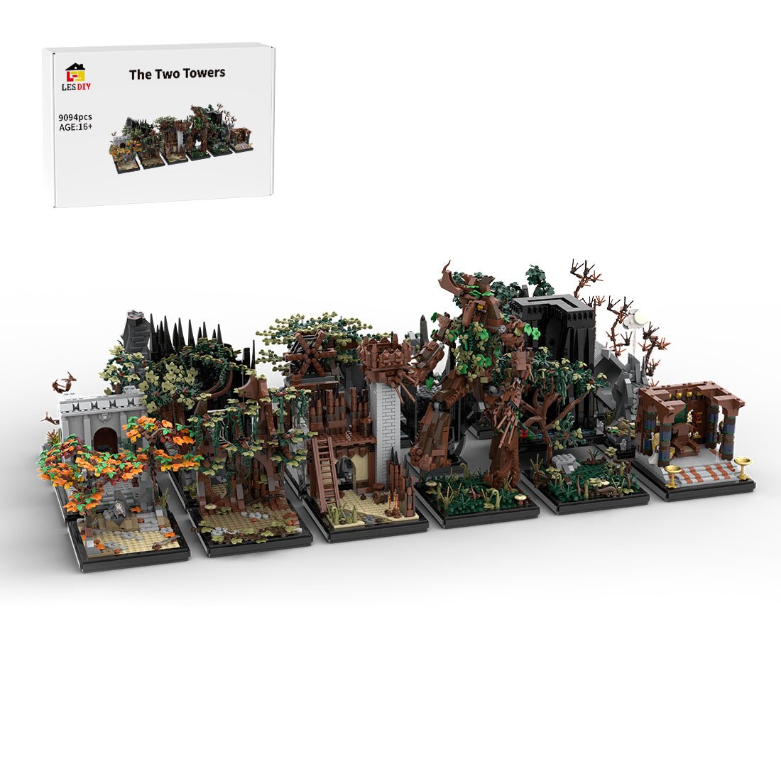 MOC - 202351 Magic Book World Building Blocks - LesDiy -