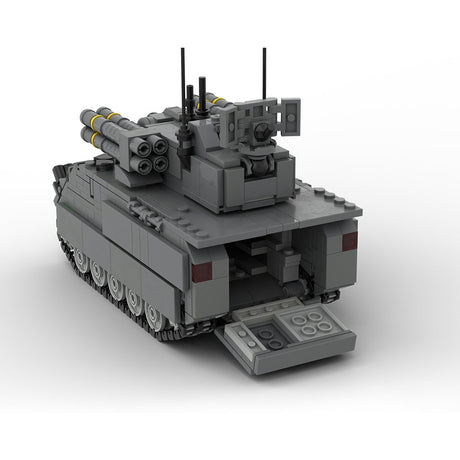 MOC - 205059 1/35 Scale M113 A2 ADATS Vehicle Building Blocks - LesDiy - Building Blocks