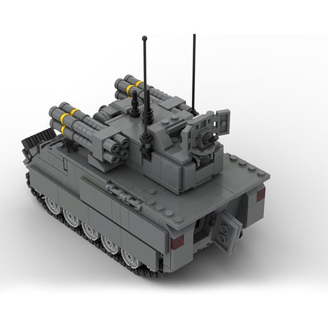 MOC - 205059 1/35 Scale M113 A2 ADATS Vehicle Building Blocks - LesDiy - Building Blocks