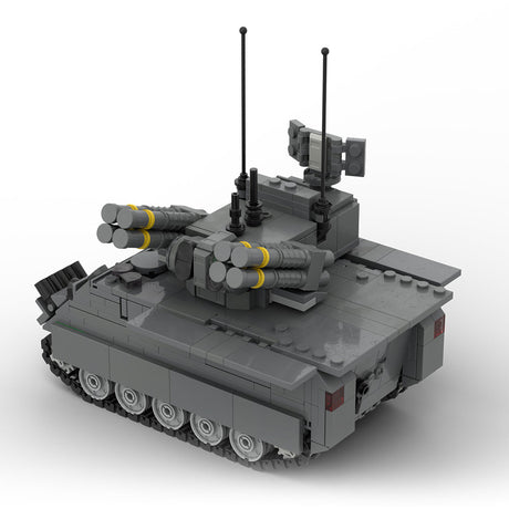 MOC - 205059 1/35 Scale M113 A2 ADATS Vehicle Building Blocks - LesDiy - Building Blocks