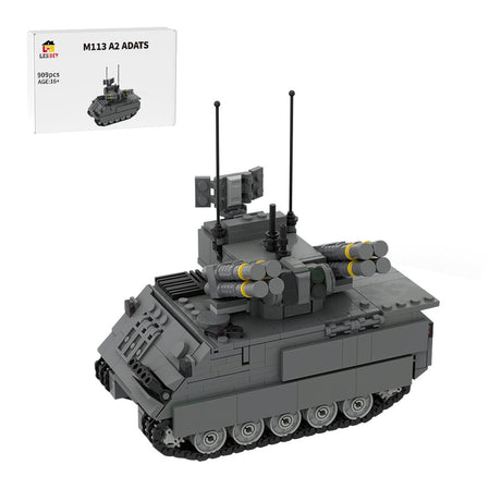 MOC - 205059 1/35 Scale M113 A2 ADATS Vehicle Building Blocks - LesDiy - Building Blocks