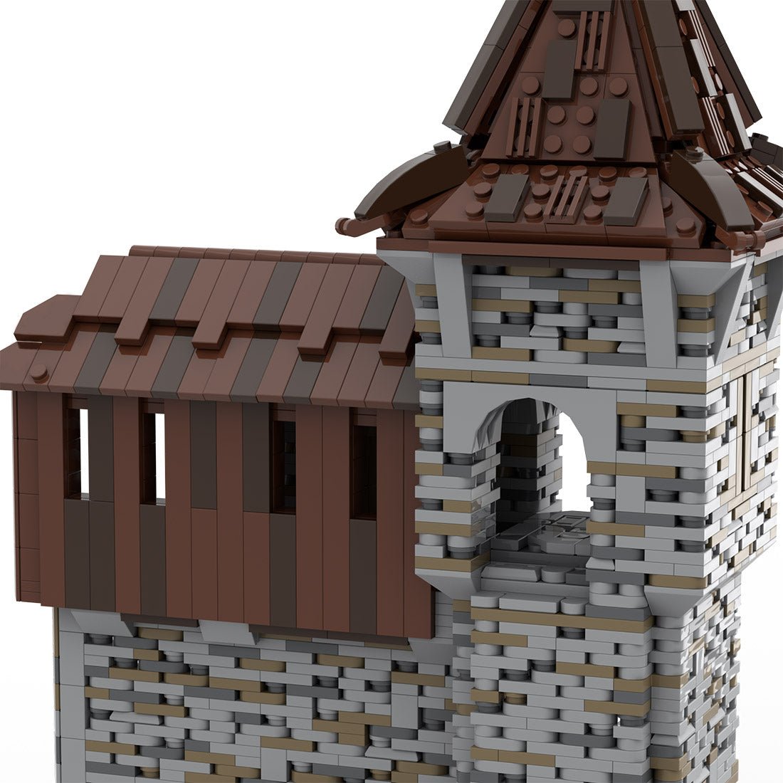 MOC - 206448 Building 02 Castle Hohengeroldseck - Path between the gates Building Blocks - LesDiy - Building Blocks