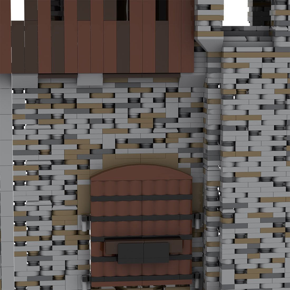 MOC - 206448 Building 02 Castle Hohengeroldseck - Path between the gates Building Blocks - LesDiy - Building Blocks