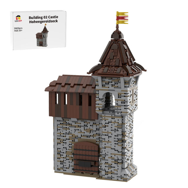 MOC - 206448 Building 02 Castle Hohengeroldseck - Path between the gates Building Blocks - LesDiy - Building Blocks