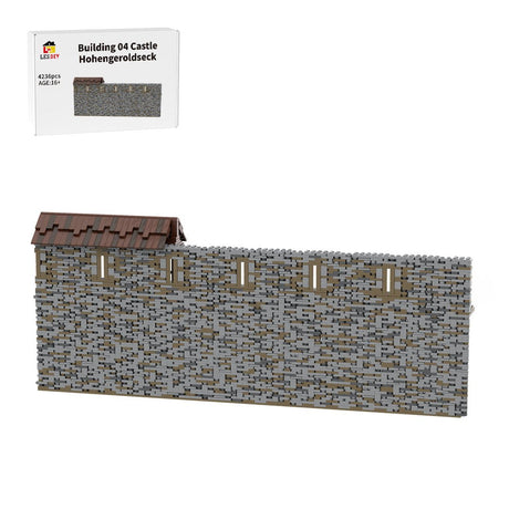 MOC - 206490 Building 04 Castle Hohengeroldseck - Castle Wall Building Blocks - LesDiy - Building Blocks