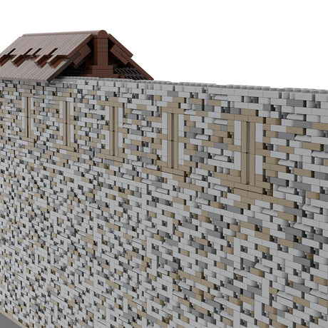 MOC - 206490 Building 04 Castle Hohengeroldseck - Castle Wall Building Blocks - LesDiy - Building Blocks