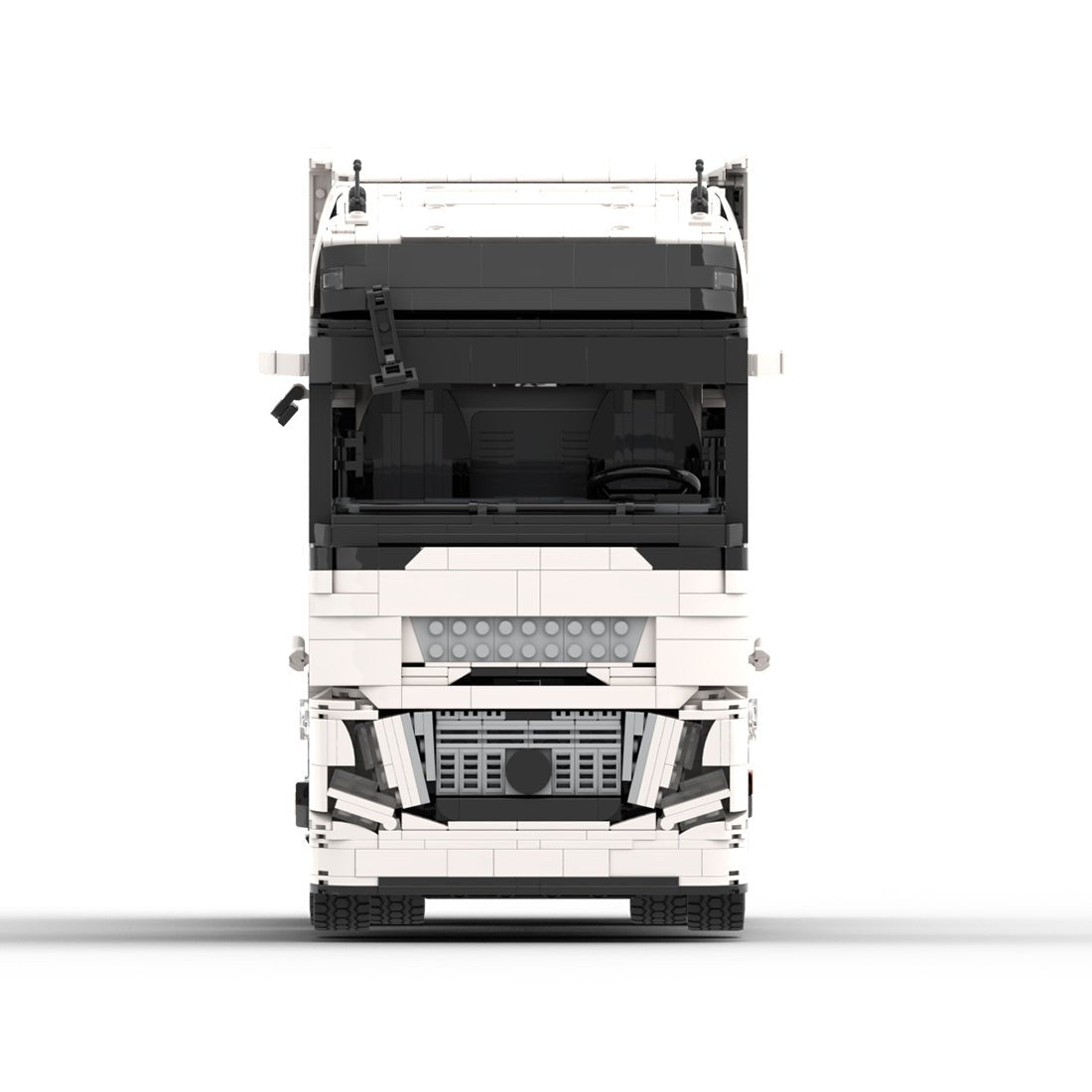 MOC-206814 Volvo FH Aero Heavy Duty Truck Building Blocks-LesDiy-MOC-