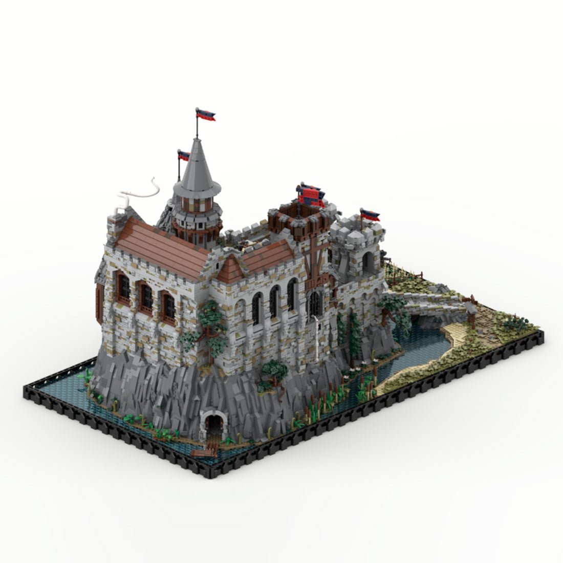MOC - 206892 Medieval Castle Building Blocks - LesDiy -