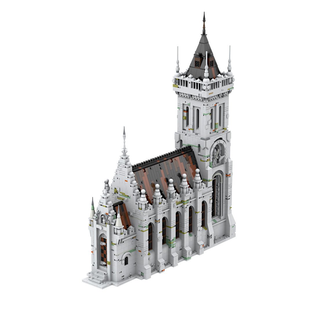 MOC - 207213 Gothic Church Building Blocks - LesDiy - MOC
