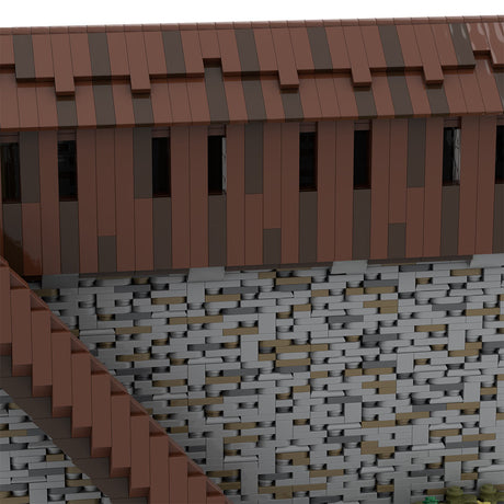 MOC - 207315 Building 05 Castle Hohengeroldseck - Castle Wall Building Blocks - LesDiy - Building Blocks