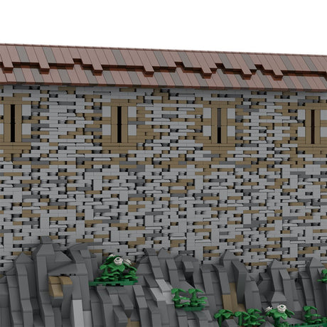 MOC - 207315 Building 05 Castle Hohengeroldseck - Castle Wall Building Blocks - LesDiy - Building Blocks