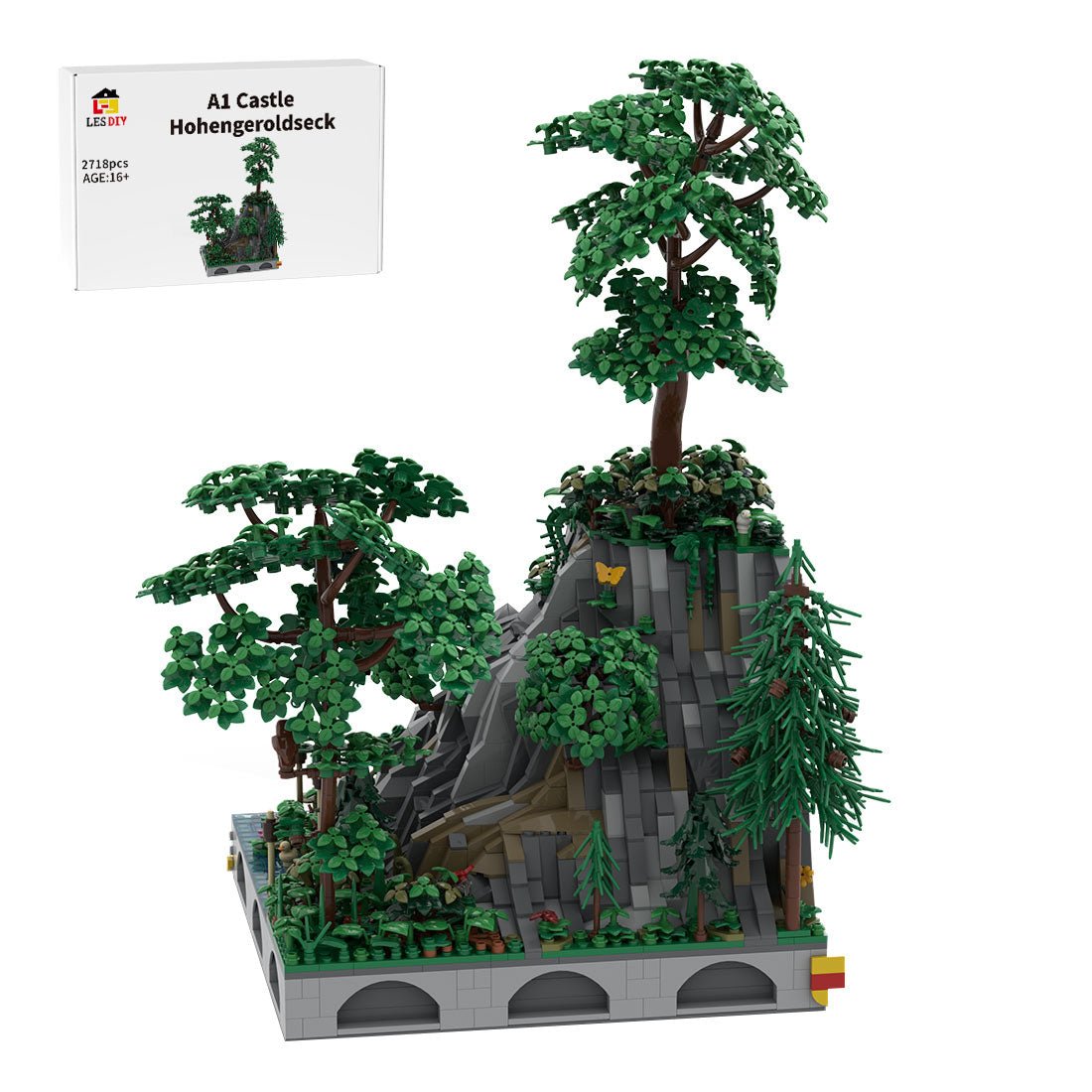 MOC - 207594 A1 Castle Hohengeroldseck Building Blocks - LesDiy - Building Blocks