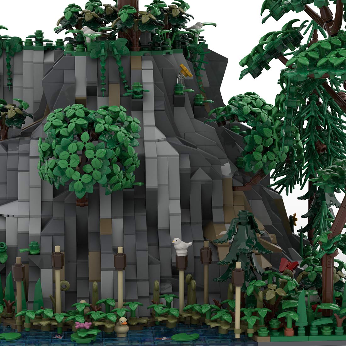 MOC - 207594 A1 Castle Hohengeroldseck Building Blocks - LesDiy - Building Blocks