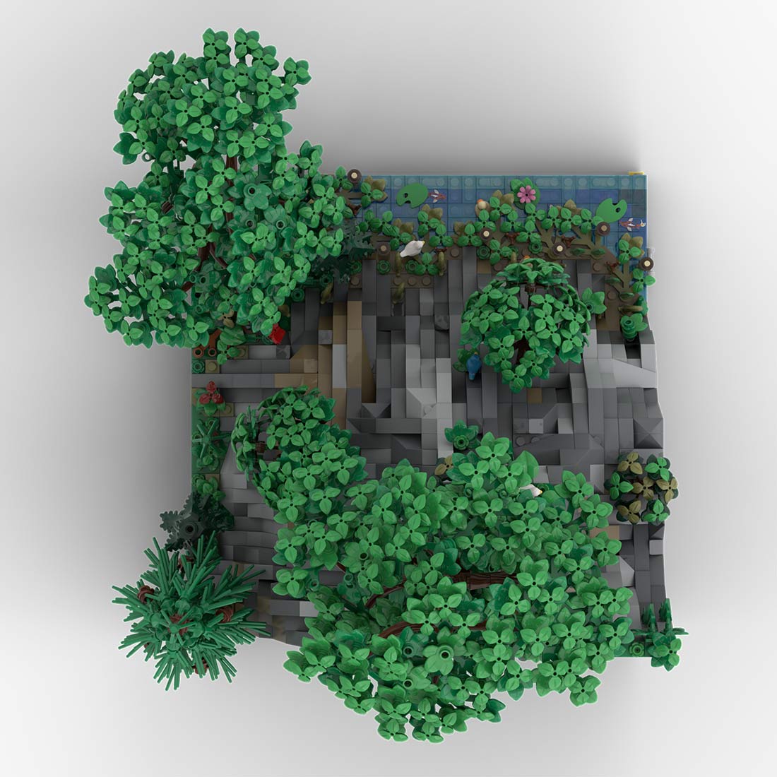 MOC - 207594 A1 Castle Hohengeroldseck Building Blocks - LesDiy - Building Blocks