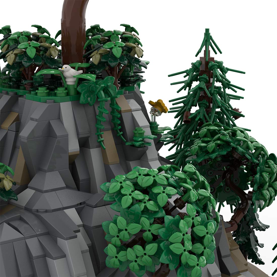 MOC - 207594 A1 Castle Hohengeroldseck Building Blocks - LesDiy - Building Blocks