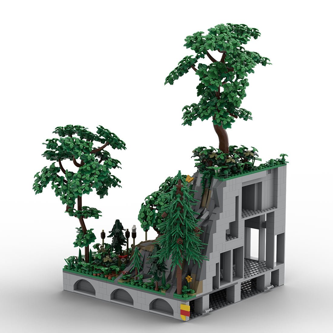 MOC - 207594 A1 Castle Hohengeroldseck Building Blocks - LesDiy - Building Blocks