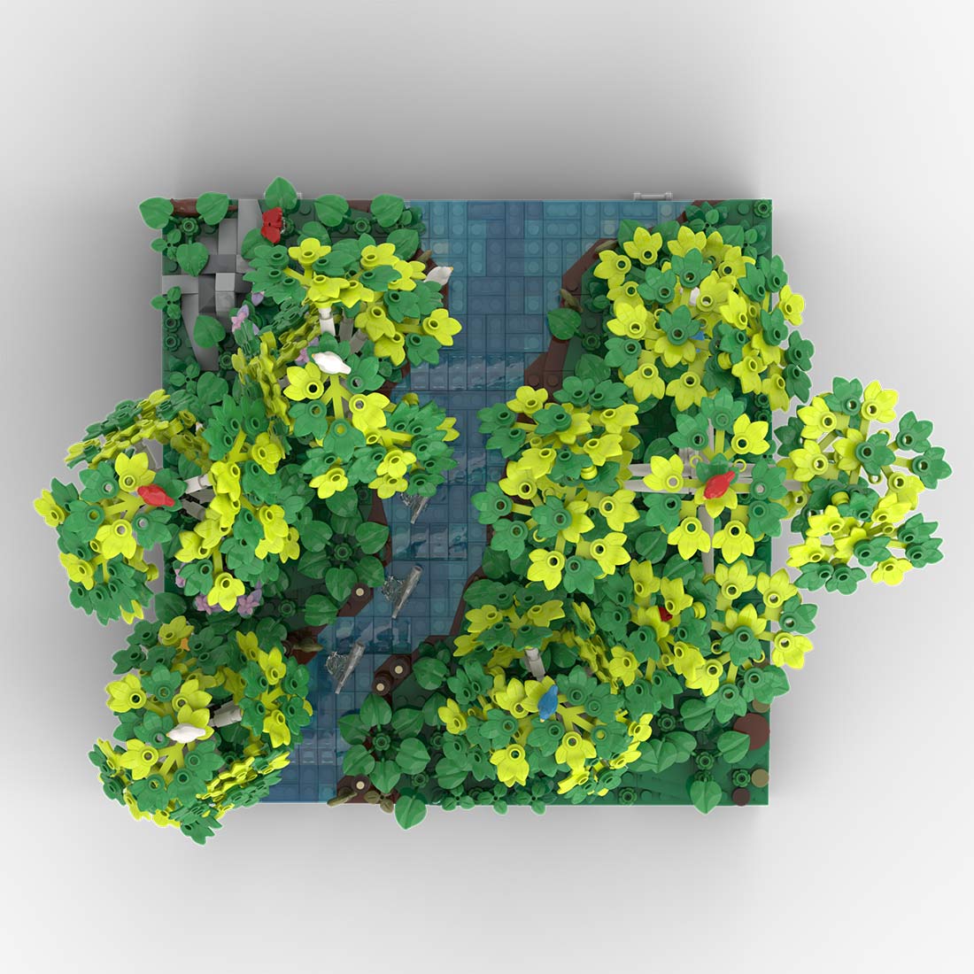 MOC - 207694 A12 Castle Hohengeroldseck Building Blocks - LesDiy - Building Blocks