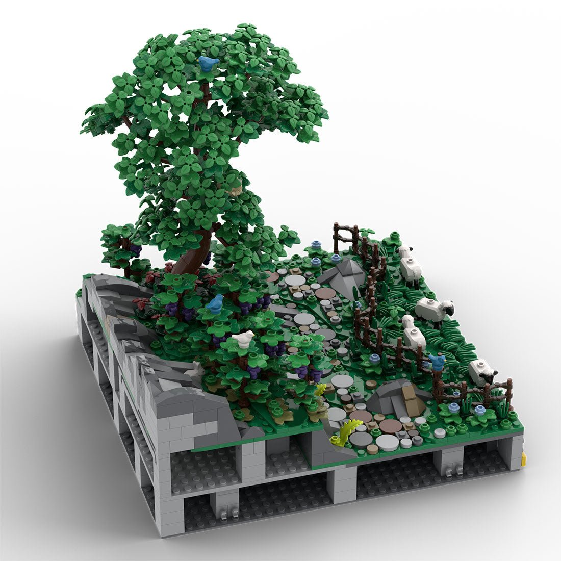 MOC - 207707 A6 Castle Hohengeroldseck Building Blocks - LesDiy - Building Blocks