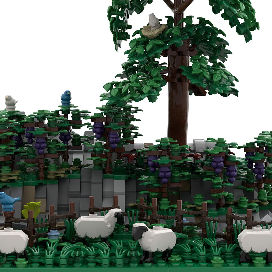 MOC - 207707 A6 Castle Hohengeroldseck Building Blocks - LesDiy - Building Blocks