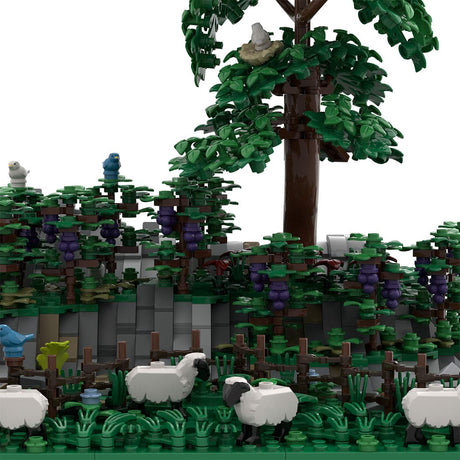 MOC - 207707 A6 Castle Hohengeroldseck Building Blocks - LesDiy - Building Blocks