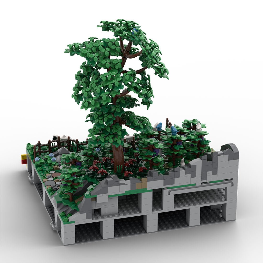 MOC - 207707 A6 Castle Hohengeroldseck Building Blocks - LesDiy - Building Blocks