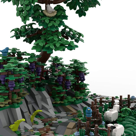 MOC - 207707 A6 Castle Hohengeroldseck Building Blocks - LesDiy - Building Blocks