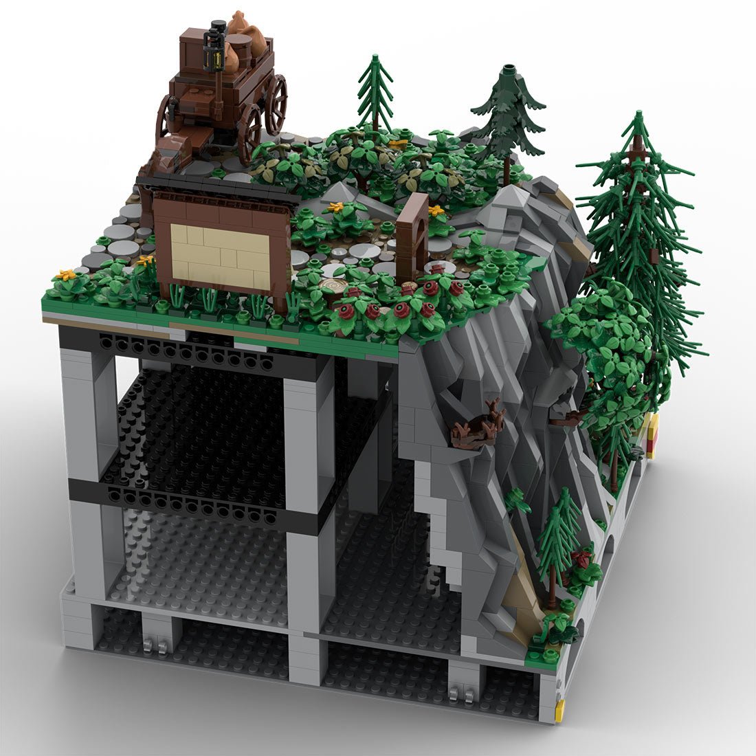 MOC - 207721 A2 Castle Hohengeroldseck Building Blocks - LesDiy - Building Blocks