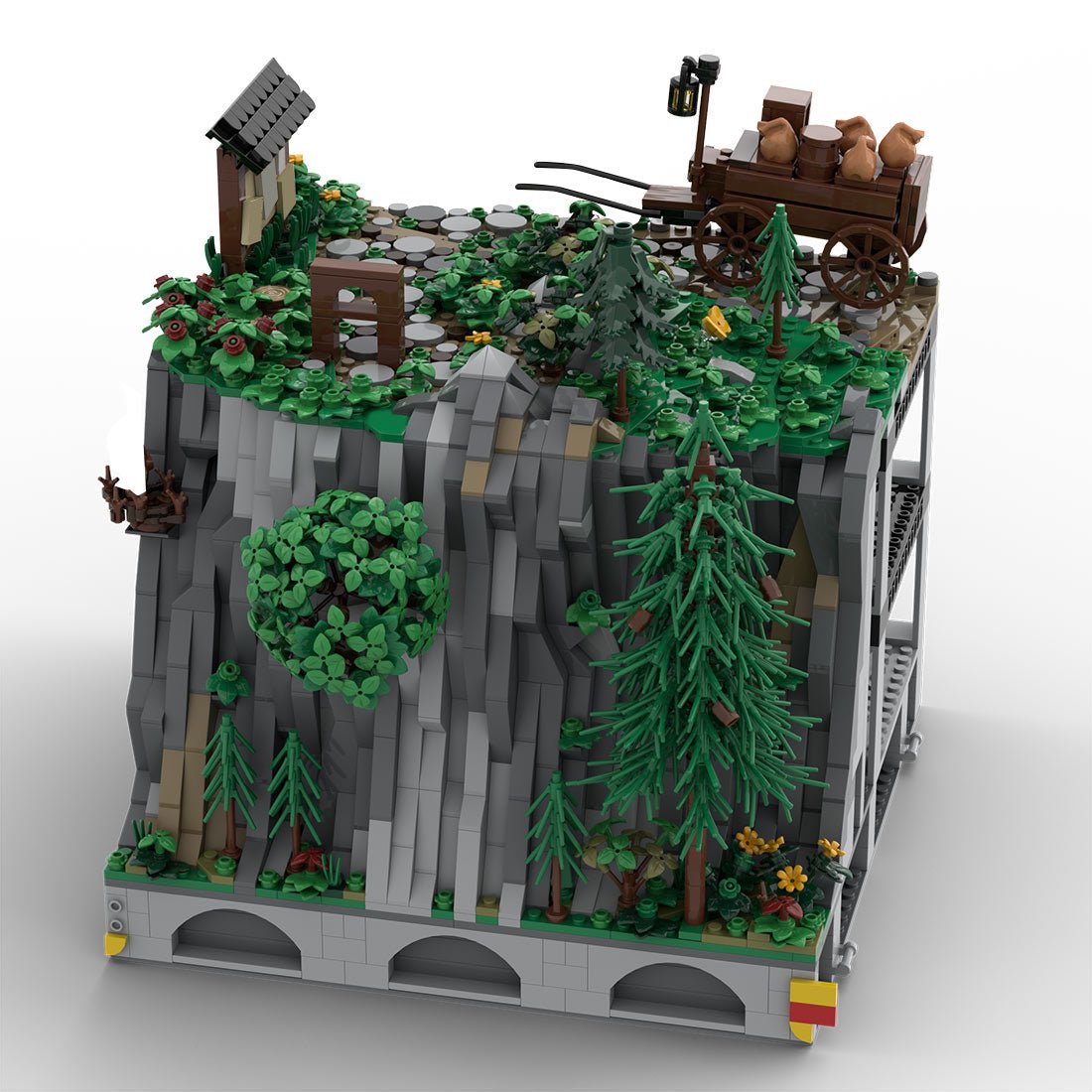 MOC - 207721 A2 Castle Hohengeroldseck Building Blocks - LesDiy - Building Blocks