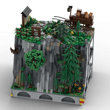 MOC - 207721 A2 Castle Hohengeroldseck Building Blocks - LesDiy - Building Blocks