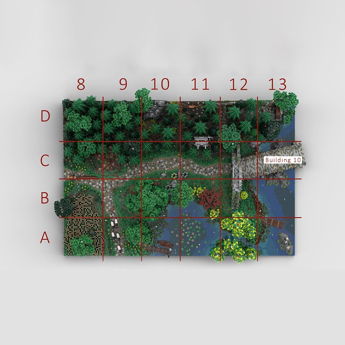 MOC - 207737 Castle Hohengeroldseck Bundle (Castle Part 1 & Landscape Expansion 1) Building Blocks - LesDiy - Building Blocks