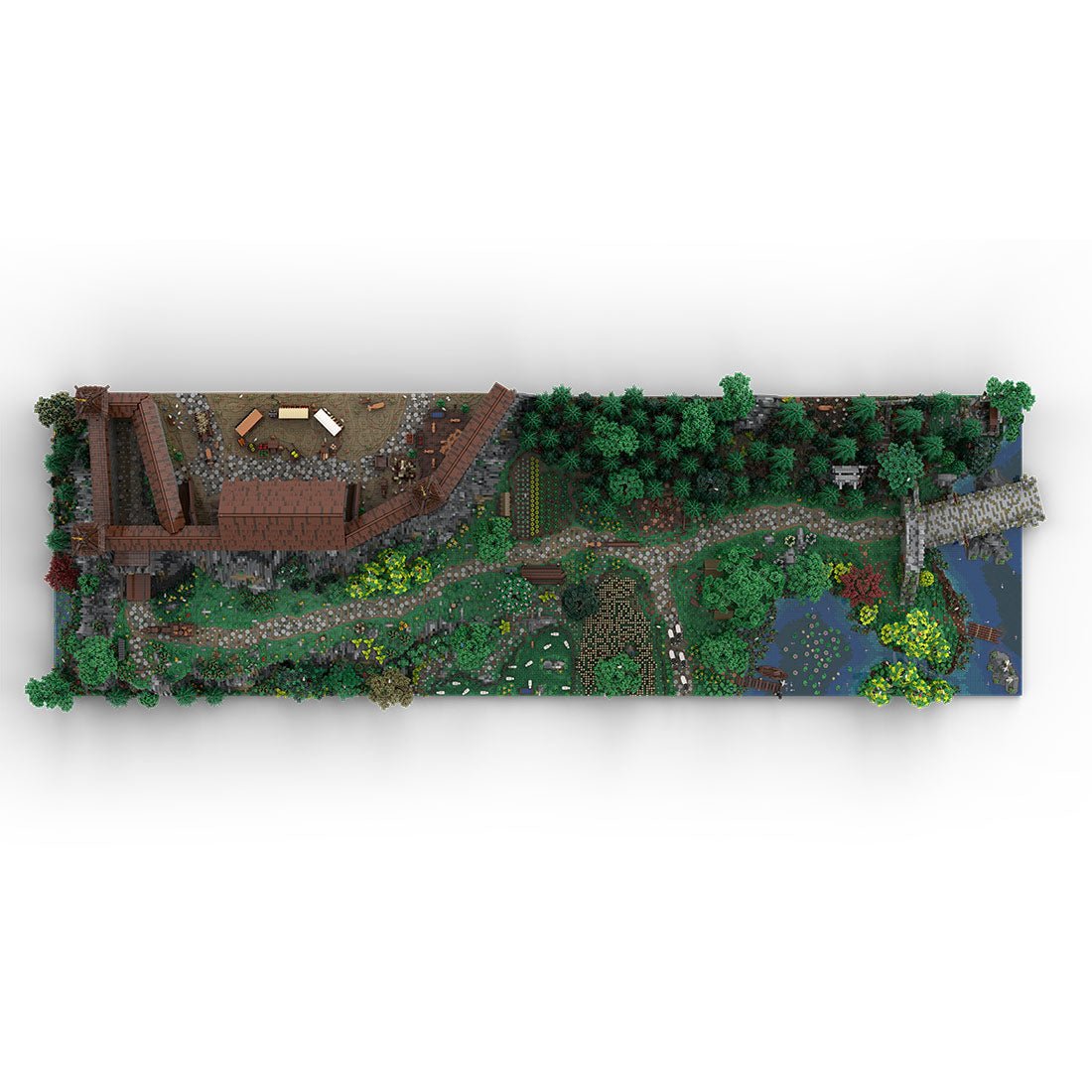 MOC - 207737 Castle Hohengeroldseck Bundle (Castle Part 1 & Landscape Expansion 1) Building Blocks - LesDiy - Building Blocks