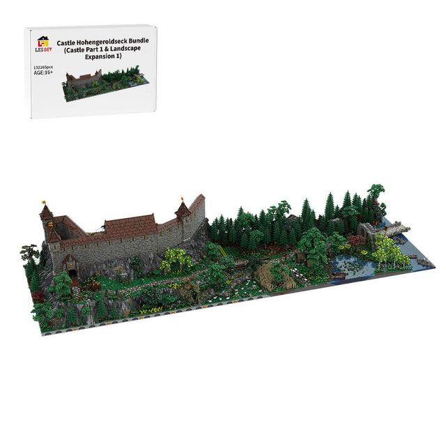 MOC - 207737 Castle Hohengeroldseck Bundle (Castle Part 1 & Landscape Expansion 1) Building Blocks - LesDiy - Building Blocks