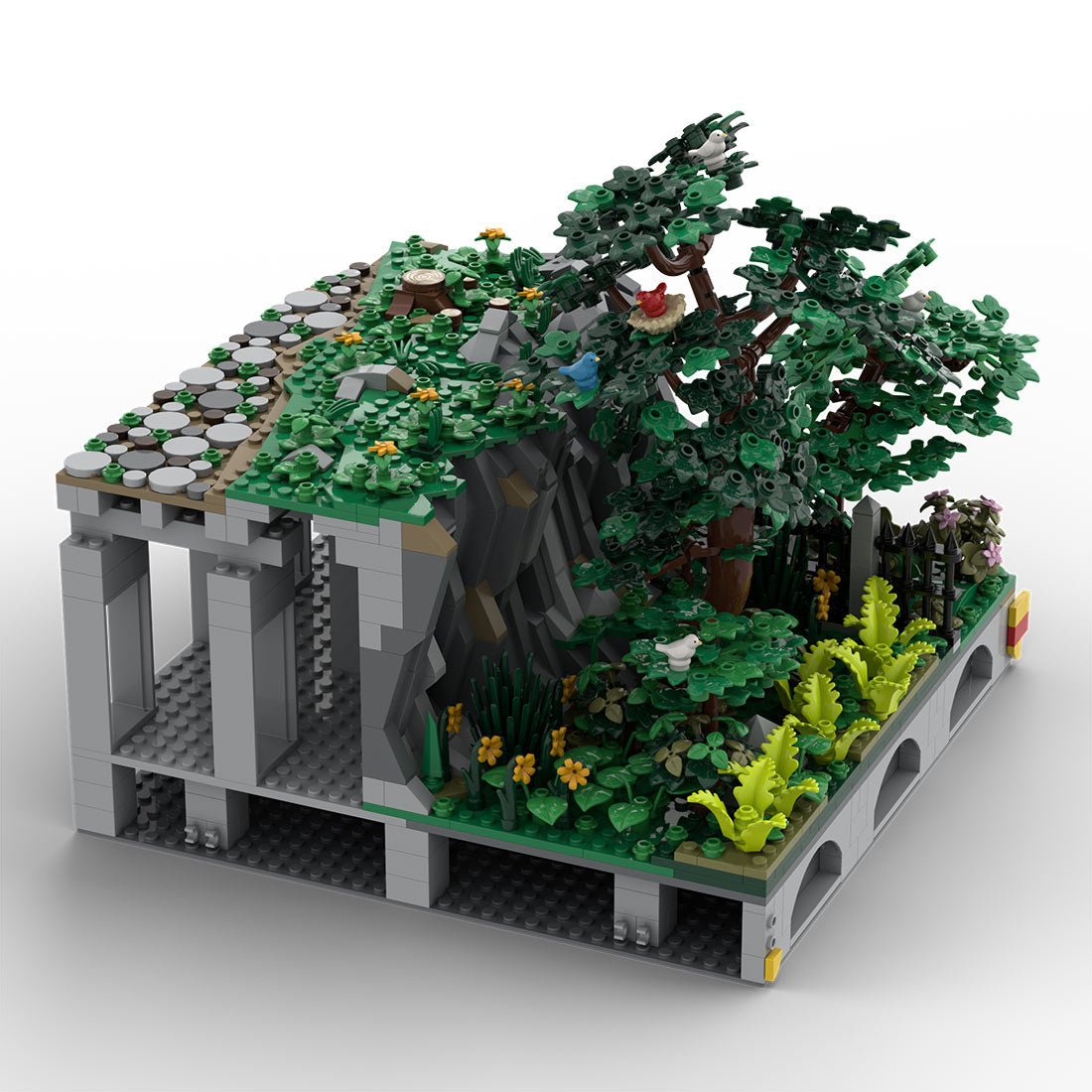 MOC - 207785 A4 Castle Hohengeroldseck Building Blocks - LesDiy - Building Blocks