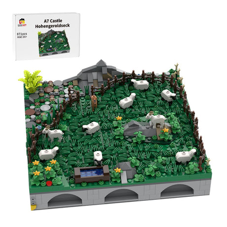 MOC - 207807 A7 Castle Hohengeroldseck Building Blocks - LesDiy - Building Blocks