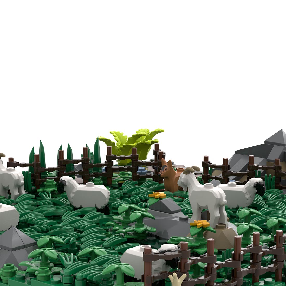 MOC - 207807 A7 Castle Hohengeroldseck Building Blocks - LesDiy - Building Blocks