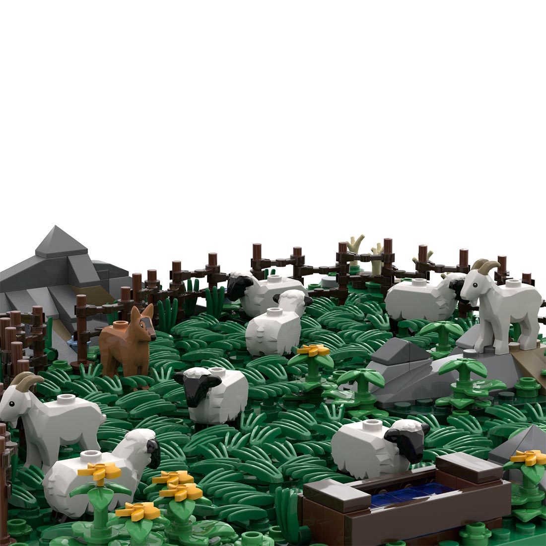 MOC - 207807 A7 Castle Hohengeroldseck Building Blocks - LesDiy - Building Blocks