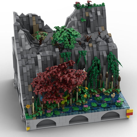 MOC - 207811 B1 Castle Hohengeroldseck Building Blocks - LesDiy - Building Blocks