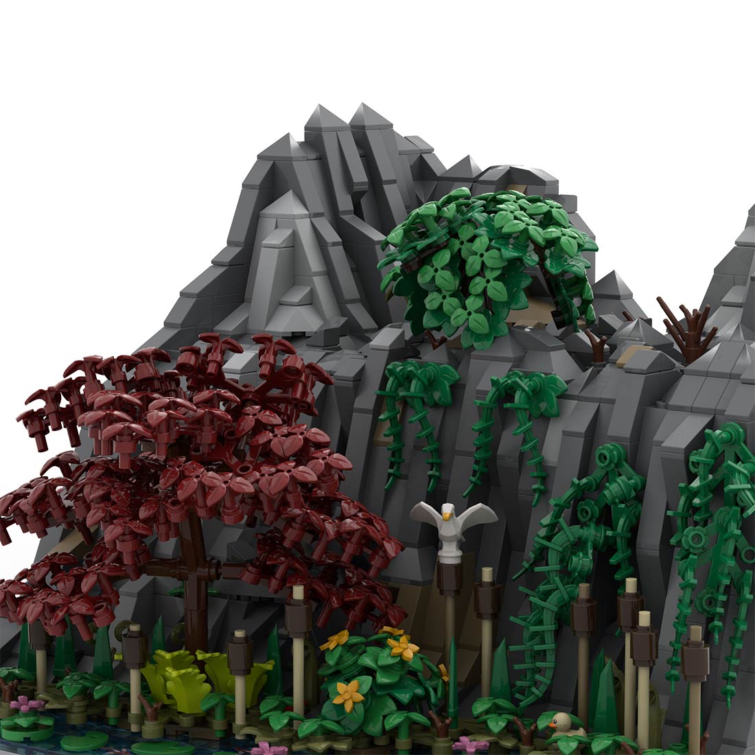 MOC - 207811 B1 Castle Hohengeroldseck Building Blocks - LesDiy - Building Blocks