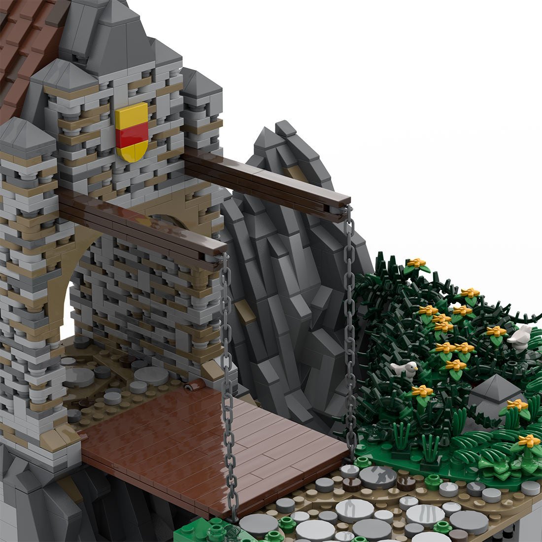 MOC - 207813 B2 Castle Hohengeroldseck Building Blocks - LesDiy - Building Blocks