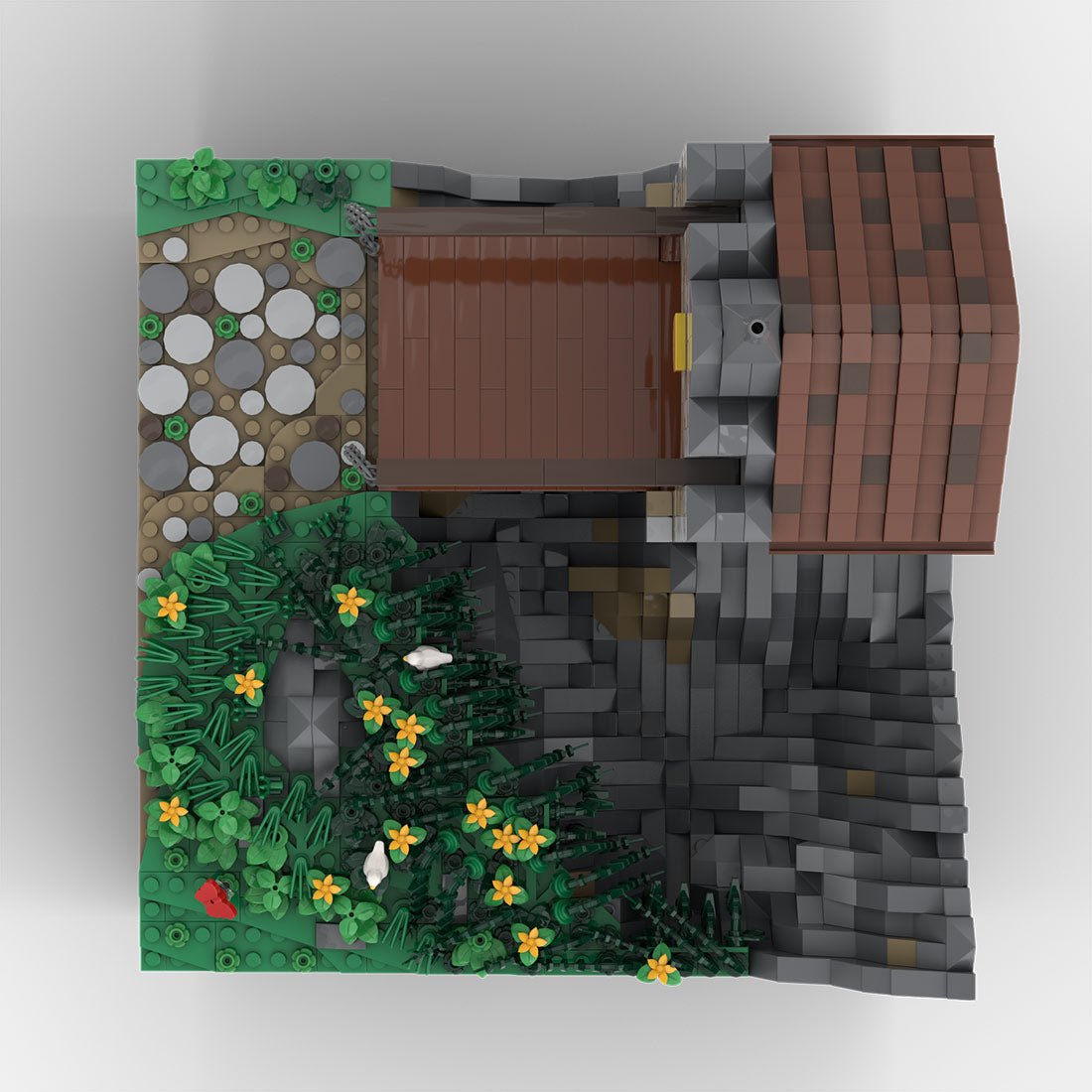 MOC - 207813 B2 Castle Hohengeroldseck Building Blocks - LesDiy - Building Blocks