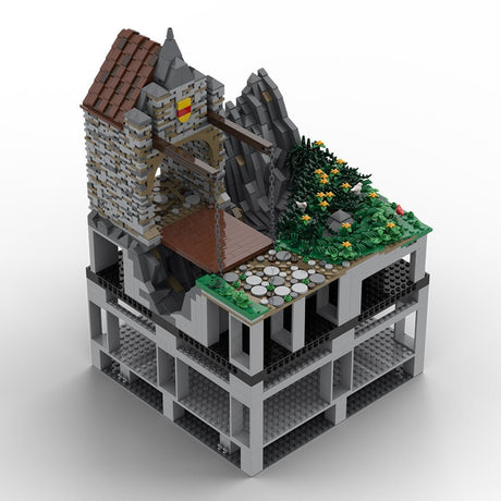 MOC - 207813 B2 Castle Hohengeroldseck Building Blocks - LesDiy - Building Blocks