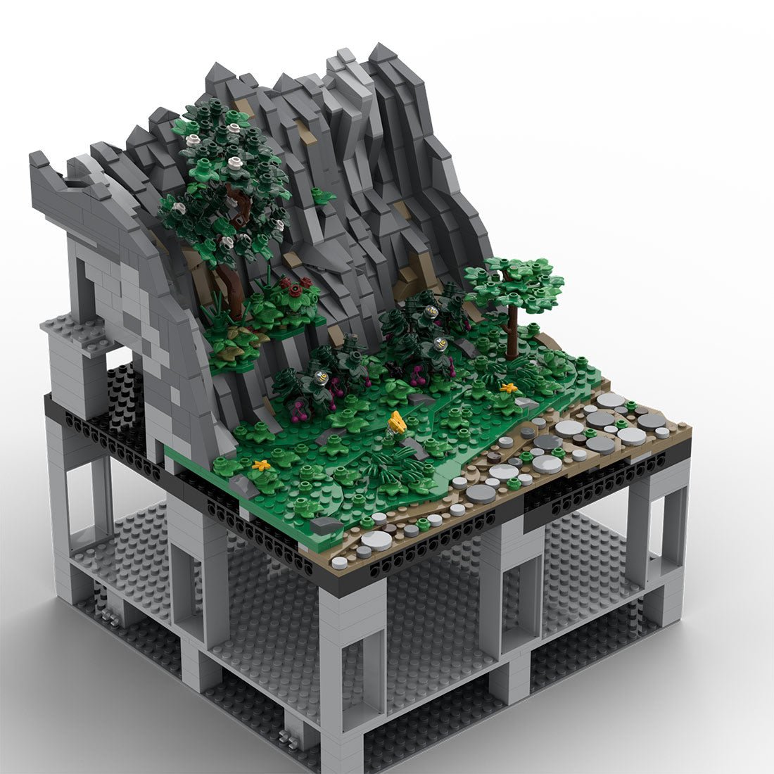 MOC - 207819 B4 Castle Hohengeroldseck Building Blocks - LesDiy - Building Blocks