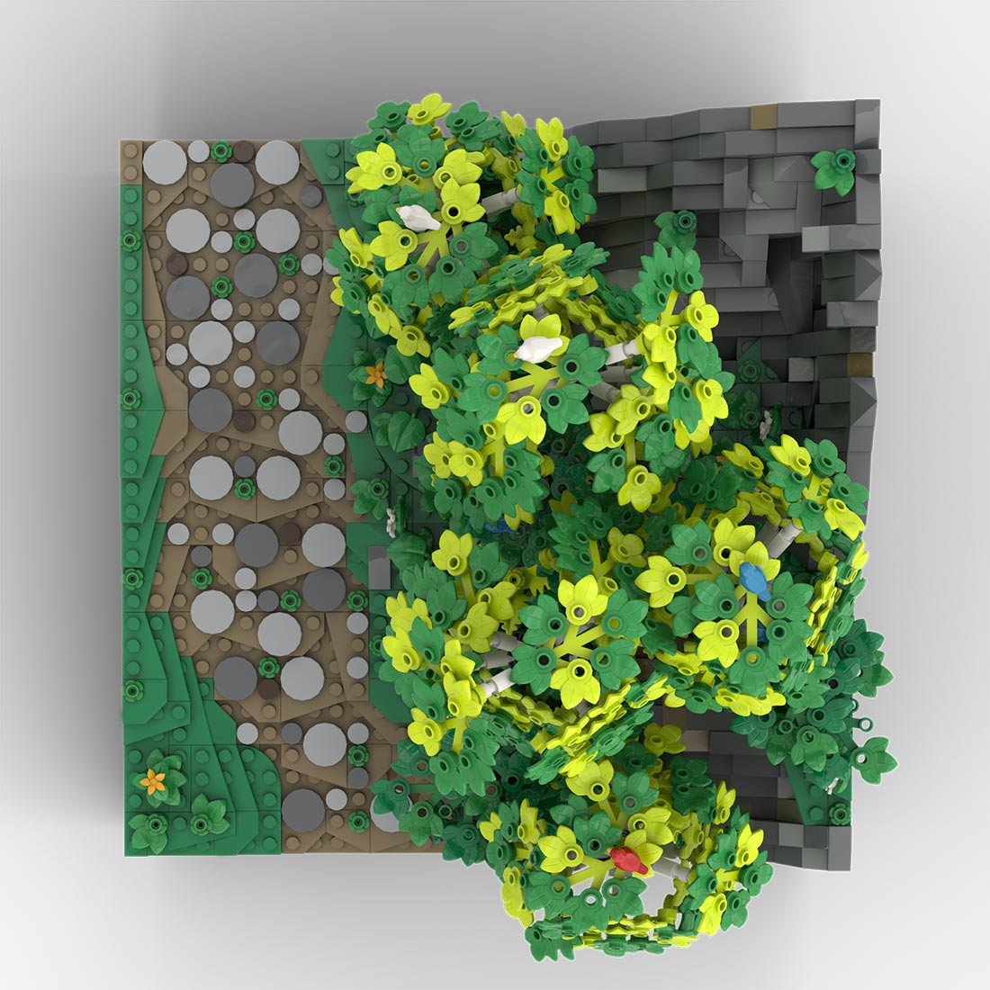 MOC - 207822 B5 Castle Hohengeroldseck Building Blocks - LesDiy - Building Blocks