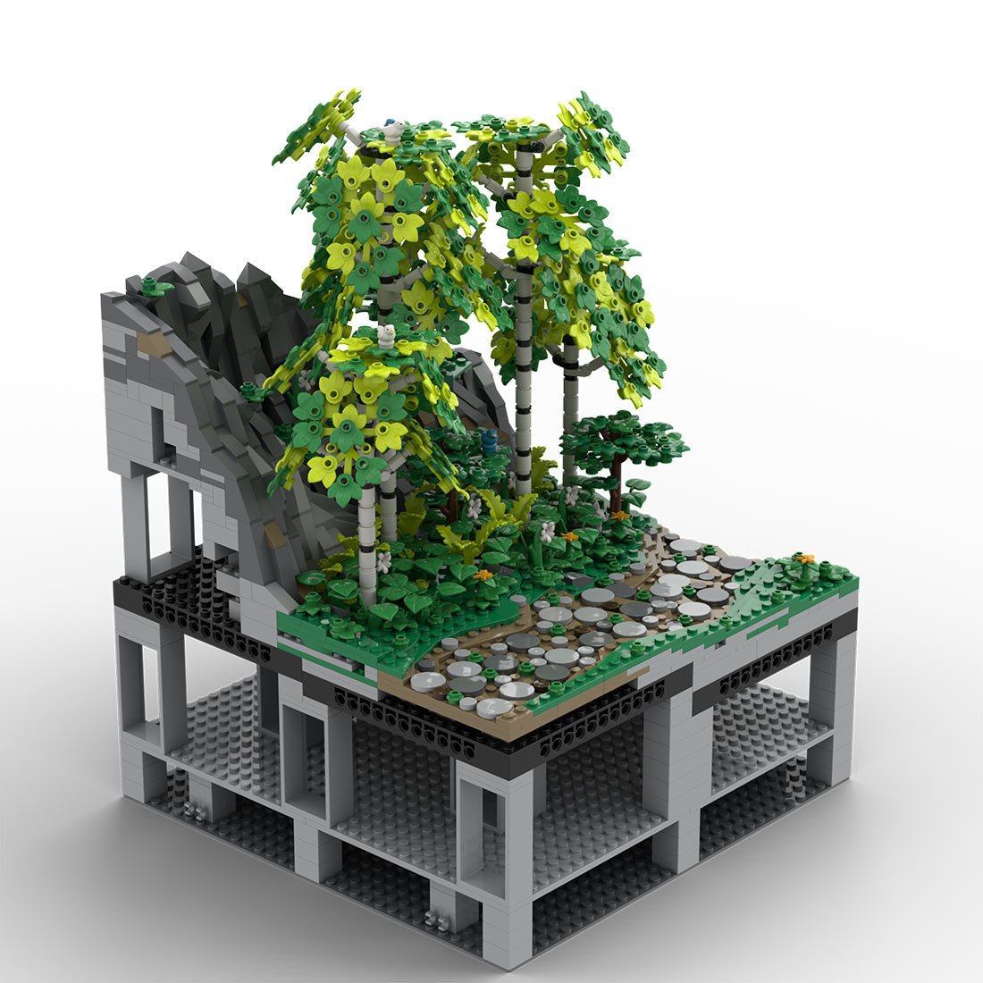 MOC - 207822 B5 Castle Hohengeroldseck Building Blocks - LesDiy - Building Blocks