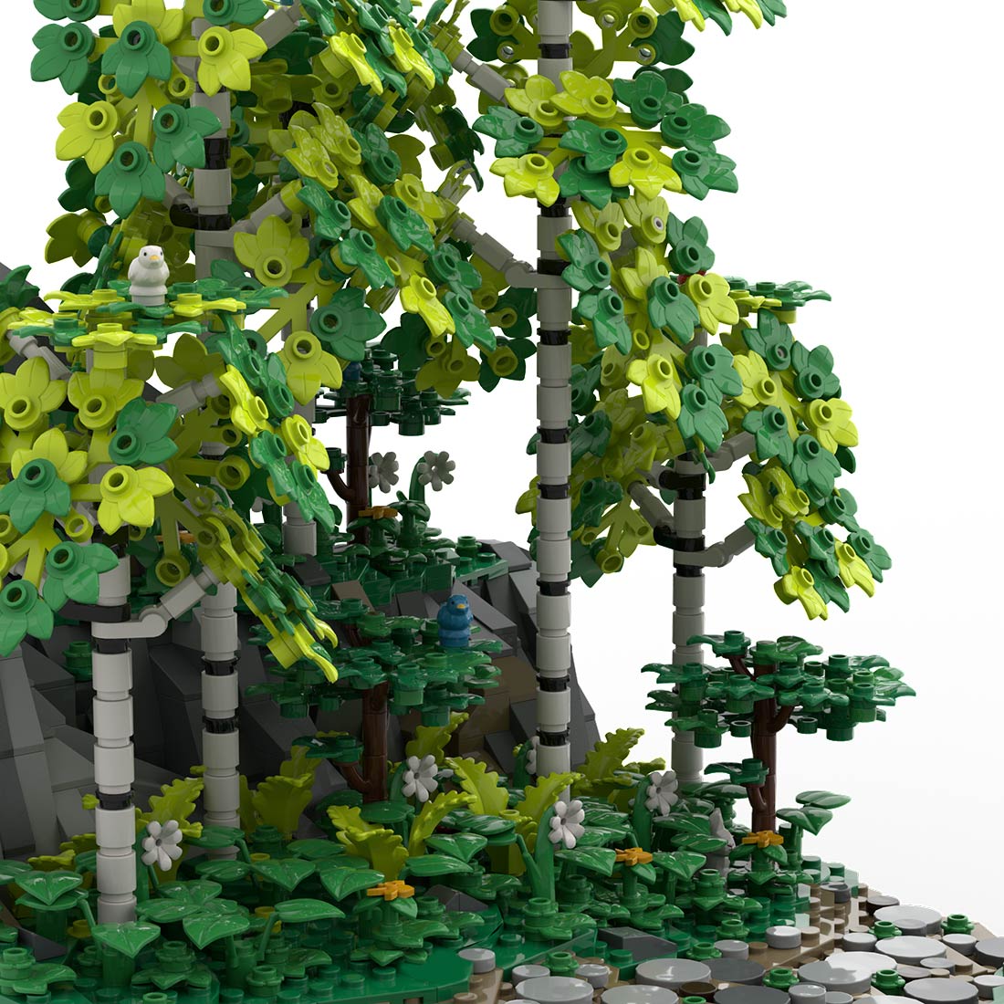 MOC - 207822 B5 Castle Hohengeroldseck Building Blocks - LesDiy - Building Blocks