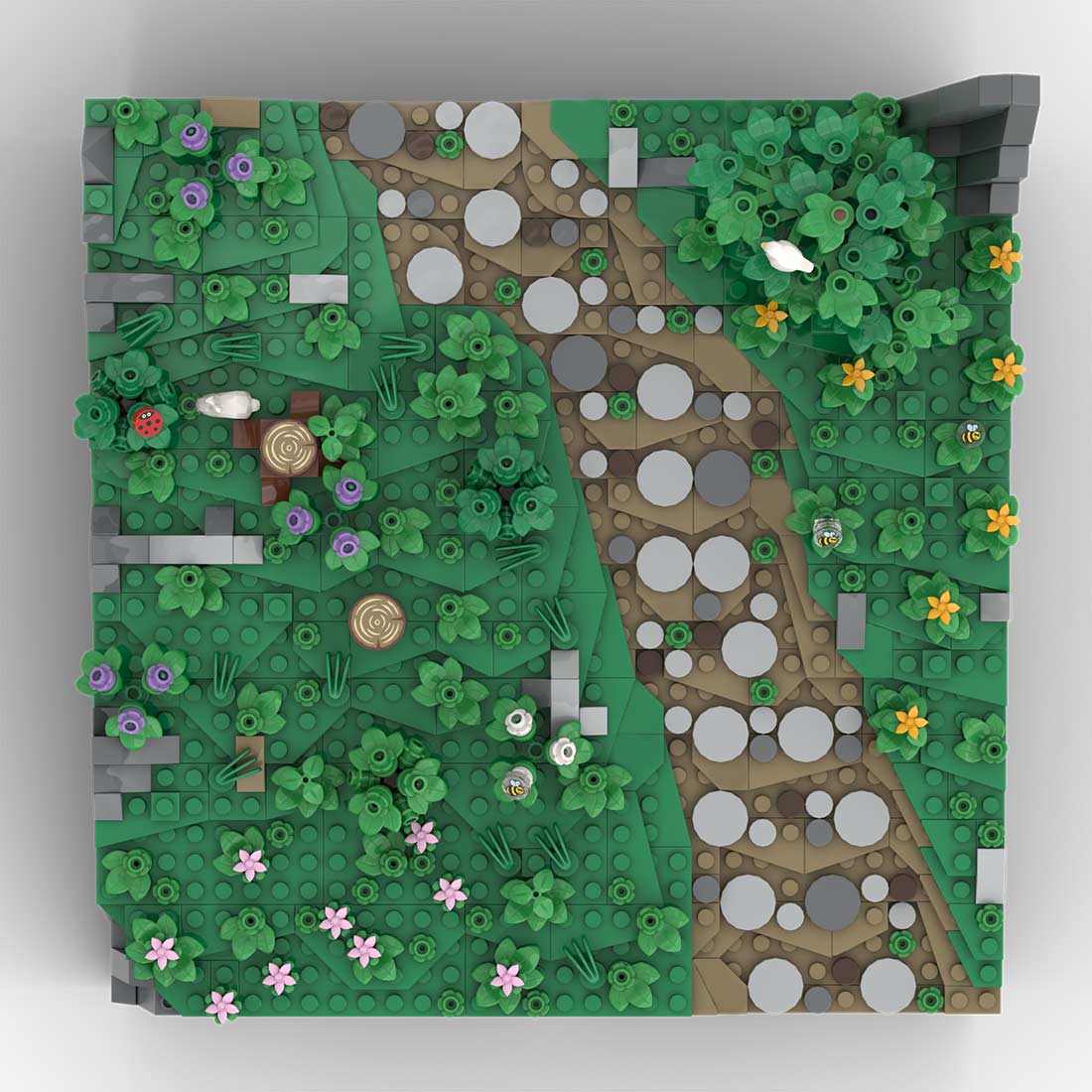 MOC - 207824 B6 Castle Hohengeroldseck Building Blocks - LesDiy - Building Blocks