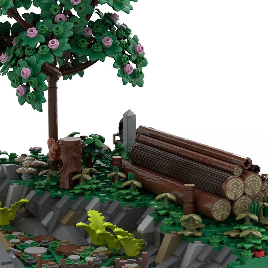 MOC - 207826 B7 Castle Hohengeroldseck Building Blocks - LesDiy - Building Blocks